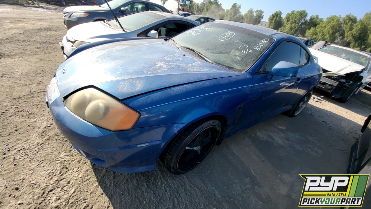 2004 HYUNDAI TIBURON partes disponibles