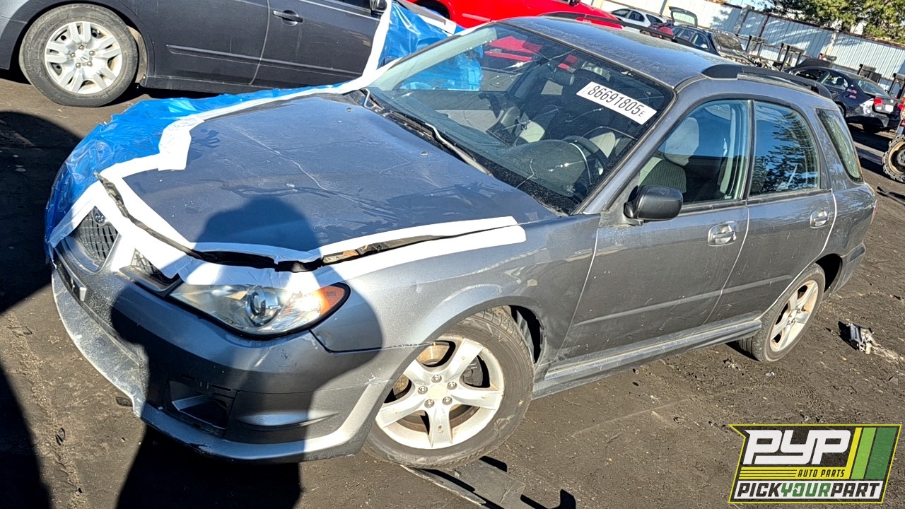 2007 SUBARU IMPREZA partes disponibles