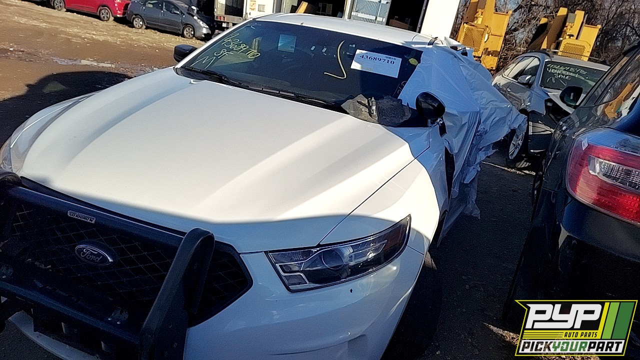 2016 FORD POLICE INTERCEPTOR SEDAN partes disponibles
