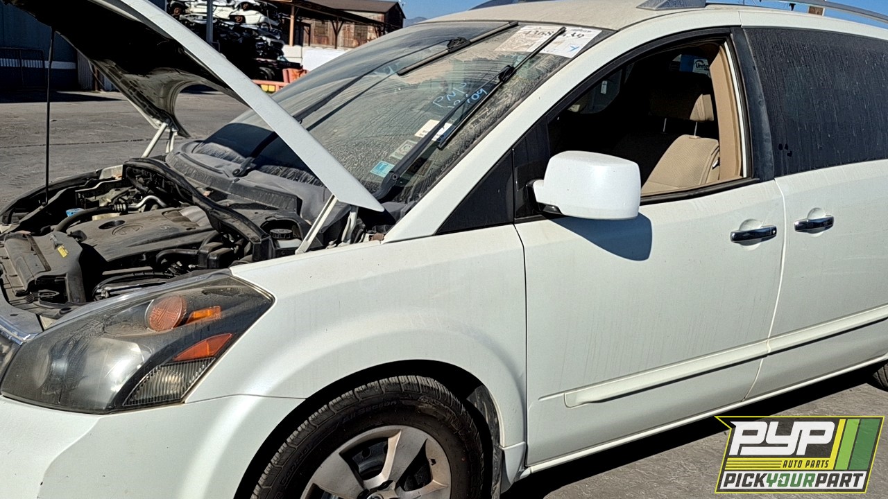 2009 NISSAN QUEST available for parts