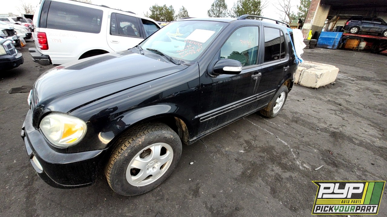 2003 MERCEDES-BENZ ML350 partes disponibles