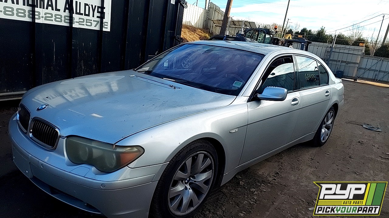 2004 BMW 745LI partes disponibles