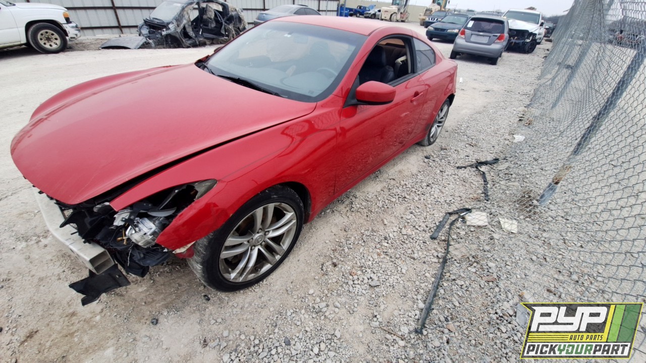 2009 INFINITI G37 available for parts