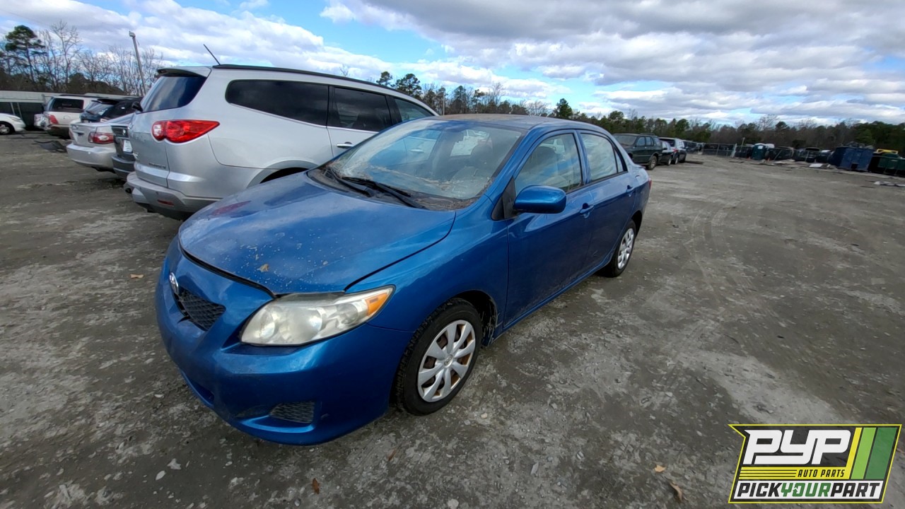 2009 TOYOTA COROLLA available for parts