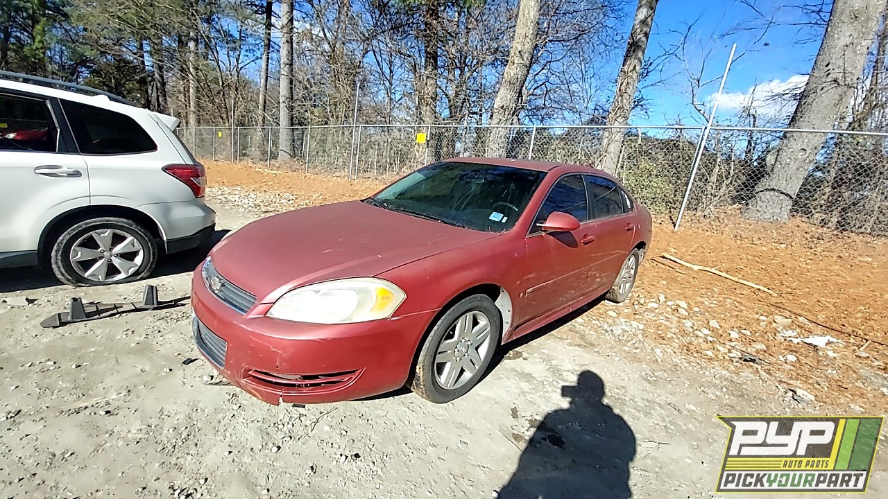 2009 CHEVROLET IMPALA partes disponibles
