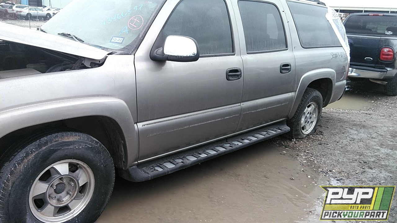 2002 CHEVROLET SUBURBAN 1500 partes disponibles