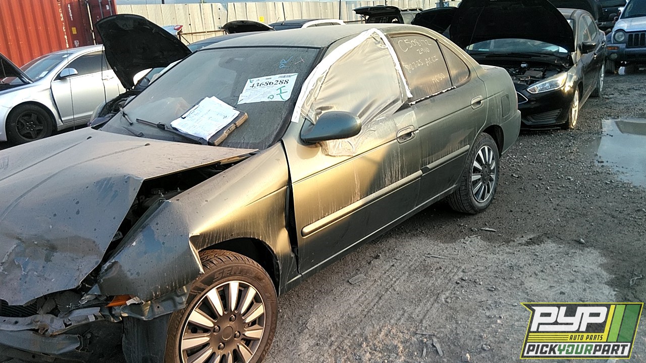 2006 NISSAN SENTRA partes disponibles