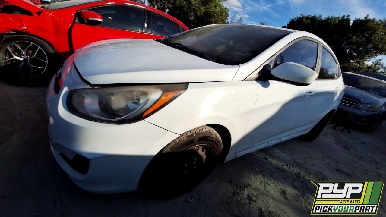 2012 HYUNDAI ACCENT available for parts