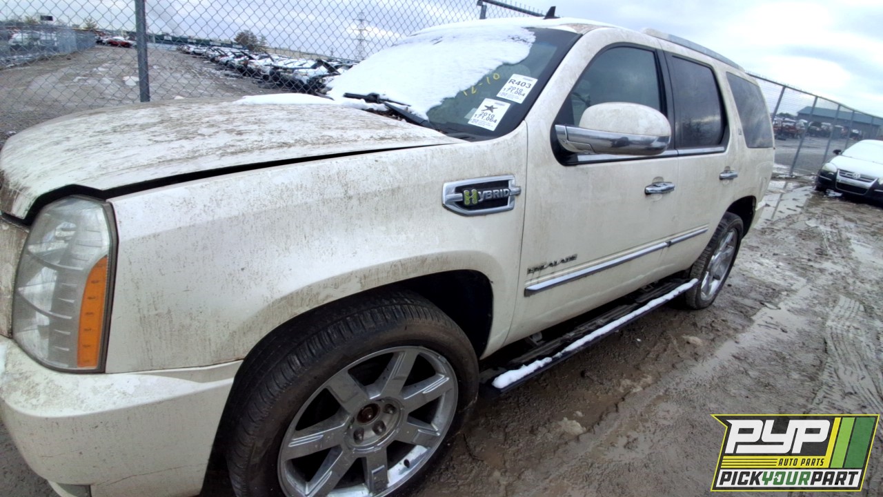 2010 CADILLAC ESCALADE partes disponibles