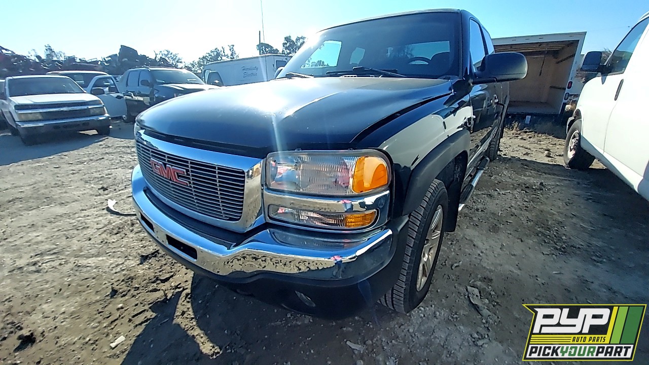 2003 GMC SIERRA 1500 partes disponibles