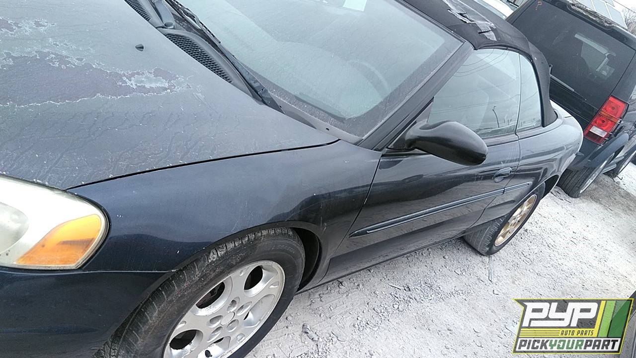 2006 CHRYSLER SEBRING partes disponibles