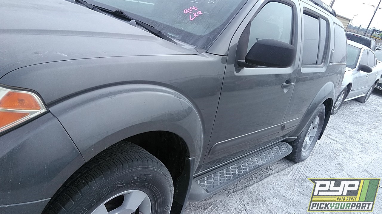 2007 NISSAN PATHFINDER partes disponibles