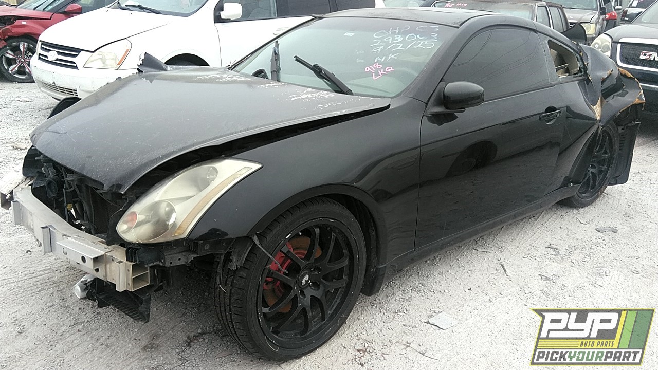 2005 INFINITI G35 available for parts