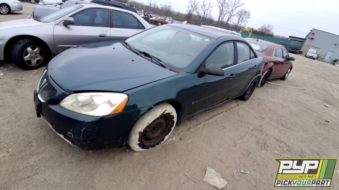 2006 PONTIAC G6 partes disponibles