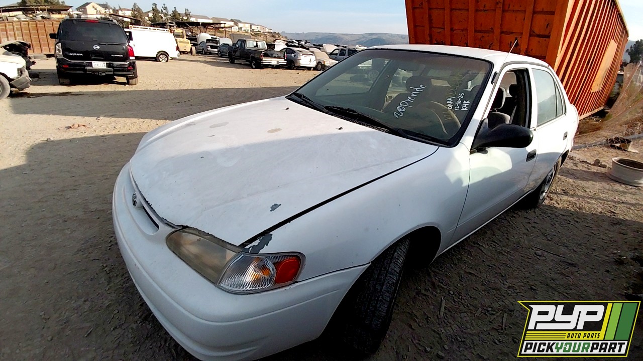 2000 TOYOTA COROLLA partes disponibles