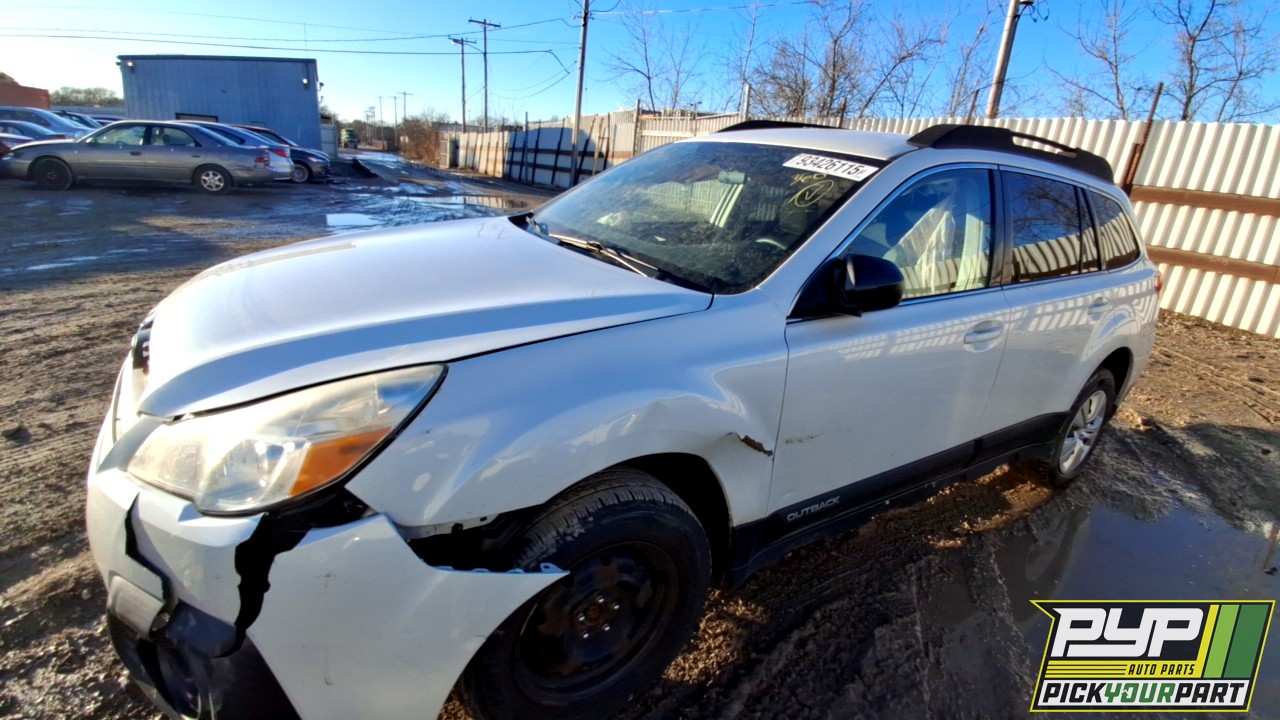2013 SUBARU OUTBACK available for parts