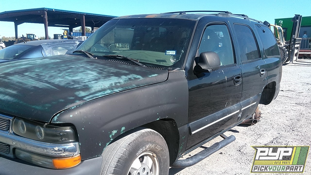 2001 CHEVROLET TAHOE available for parts