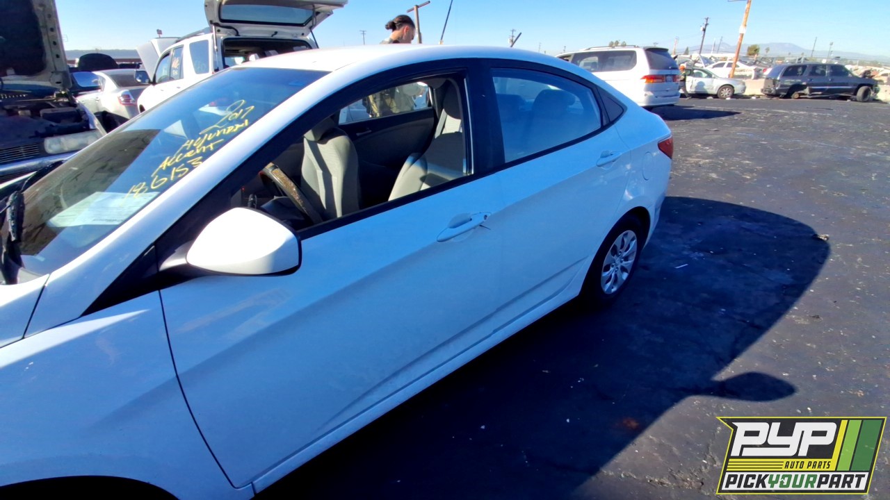 2017 HYUNDAI ACCENT available for parts