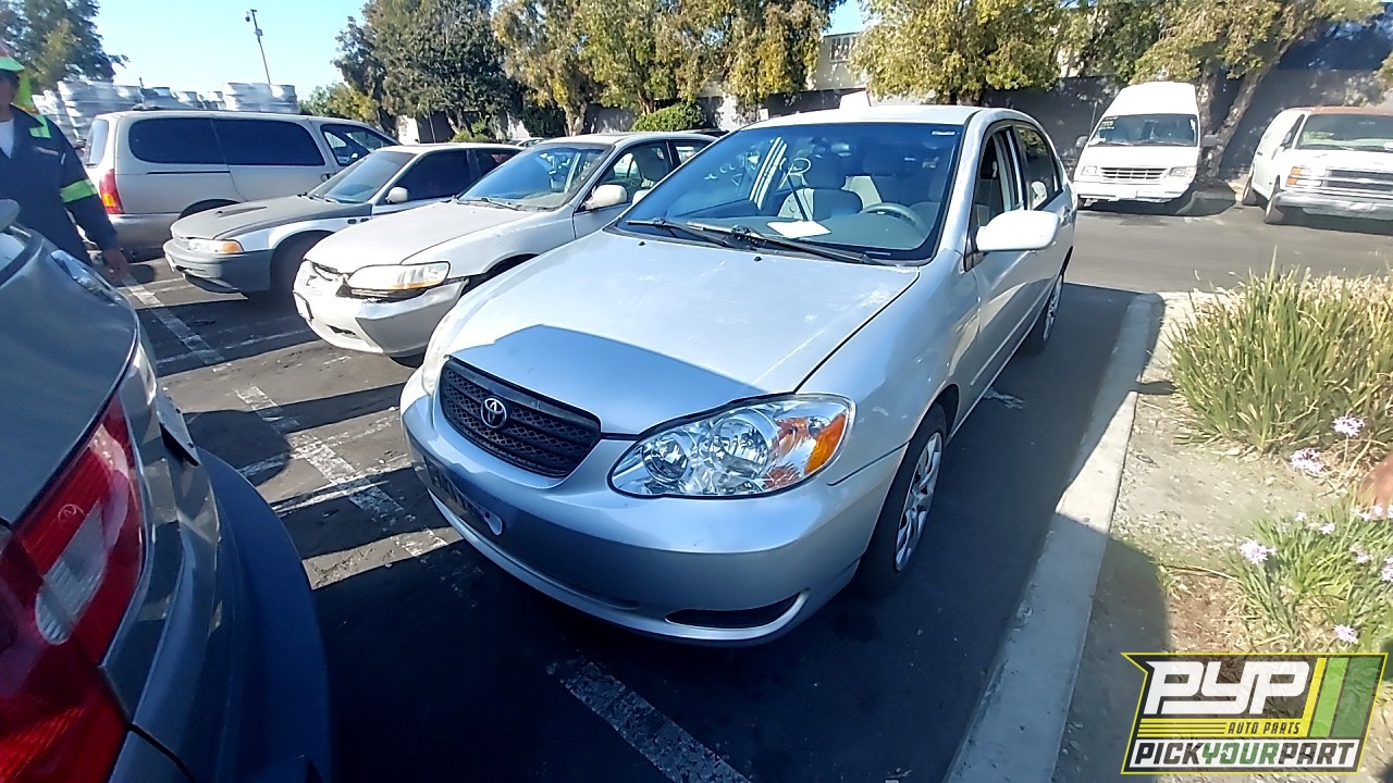 2006 TOYOTA COROLLA partes disponibles