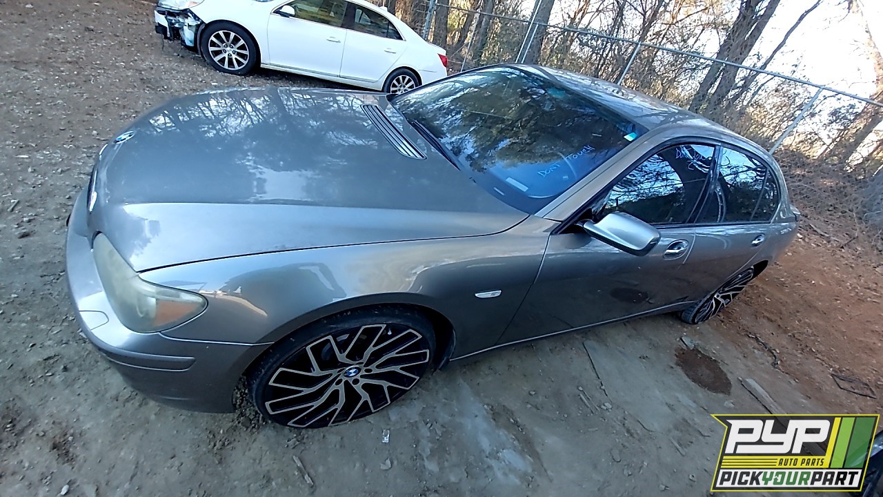 2008 BMW 750LI partes disponibles