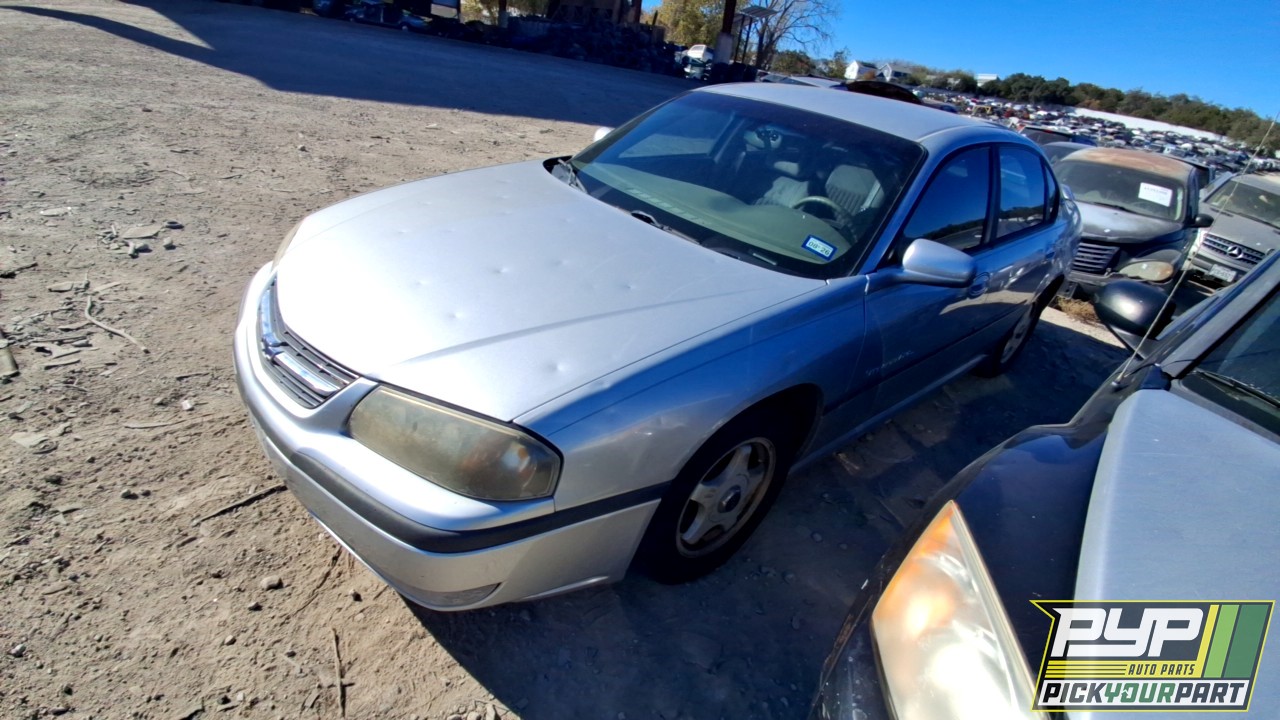 2001 CHEVROLET IMPALA partes disponibles