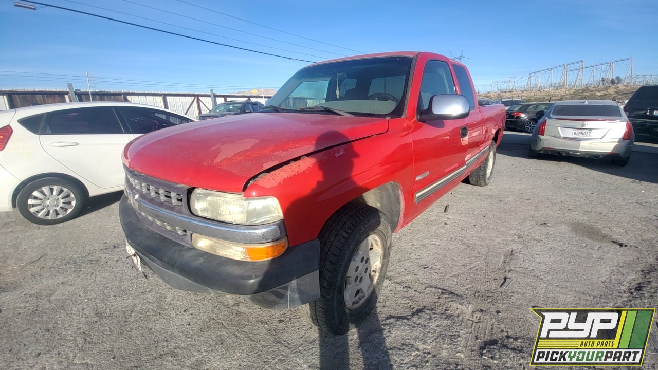 2000 CHEVROLET SILVERADO 1500 partes disponibles