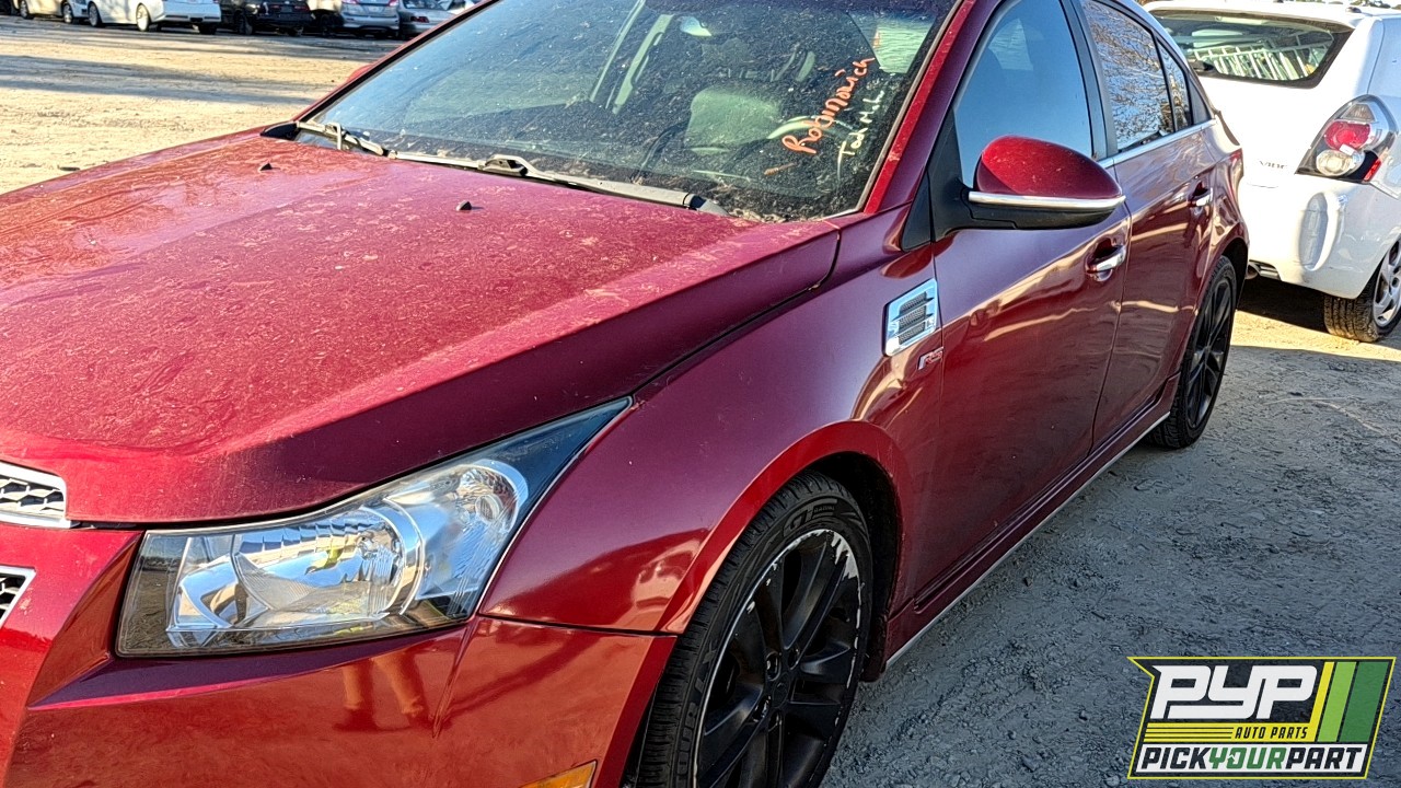 2012 CHEVROLET CRUZE partes disponibles