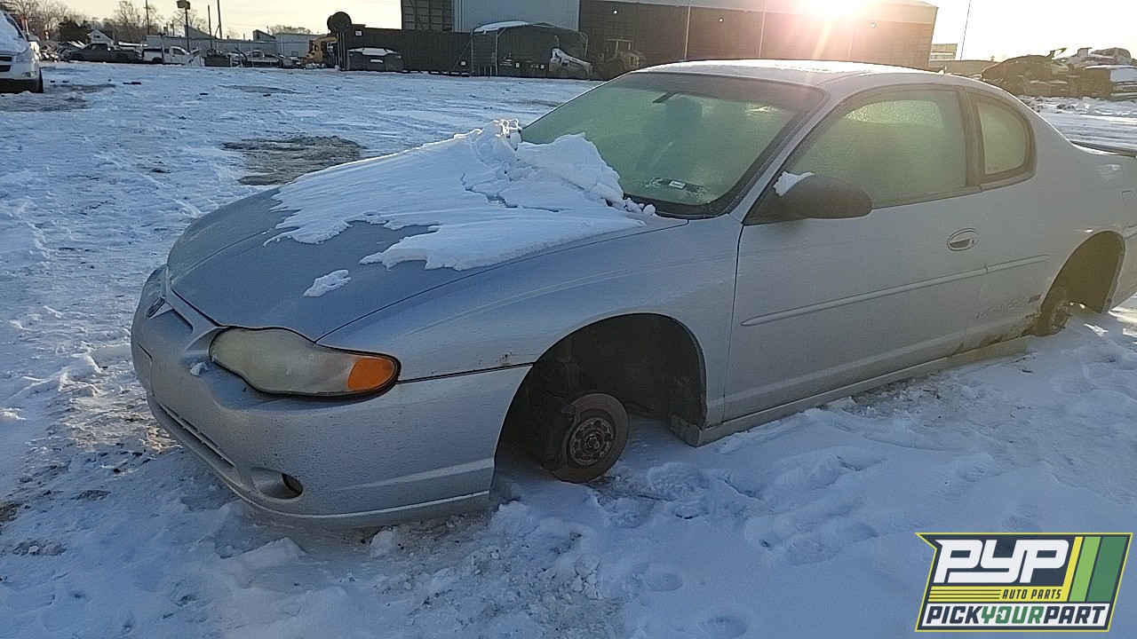 2002 CHEVROLET MONTE CARLO available for parts