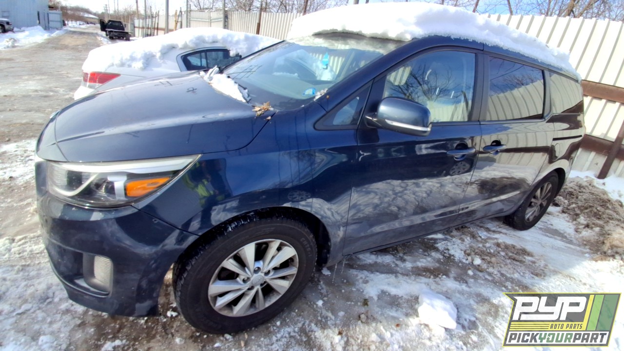 2016 KIA SEDONA partes disponibles