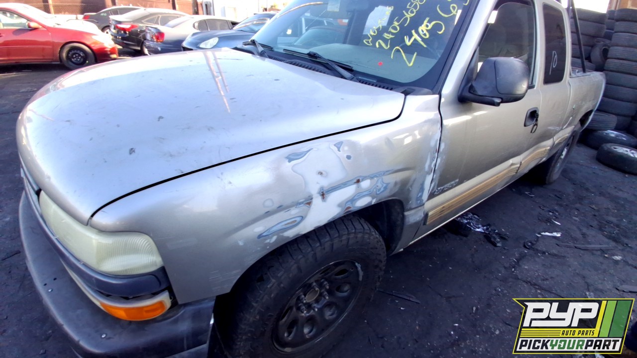 2002 CHEVROLET SILVERADO 1500 available for parts