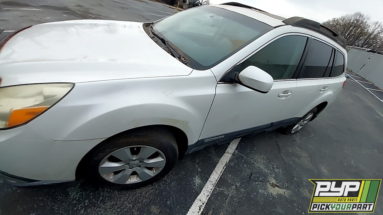 2011 SUBARU OUTBACK partes disponibles