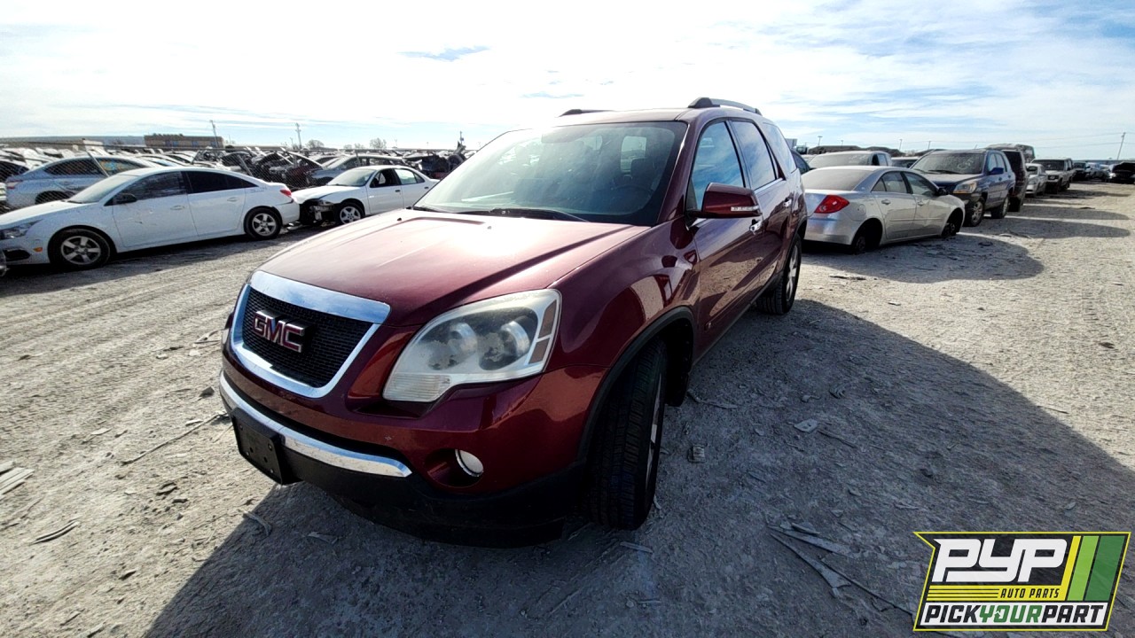 2010 GMC ACADIA partes disponibles