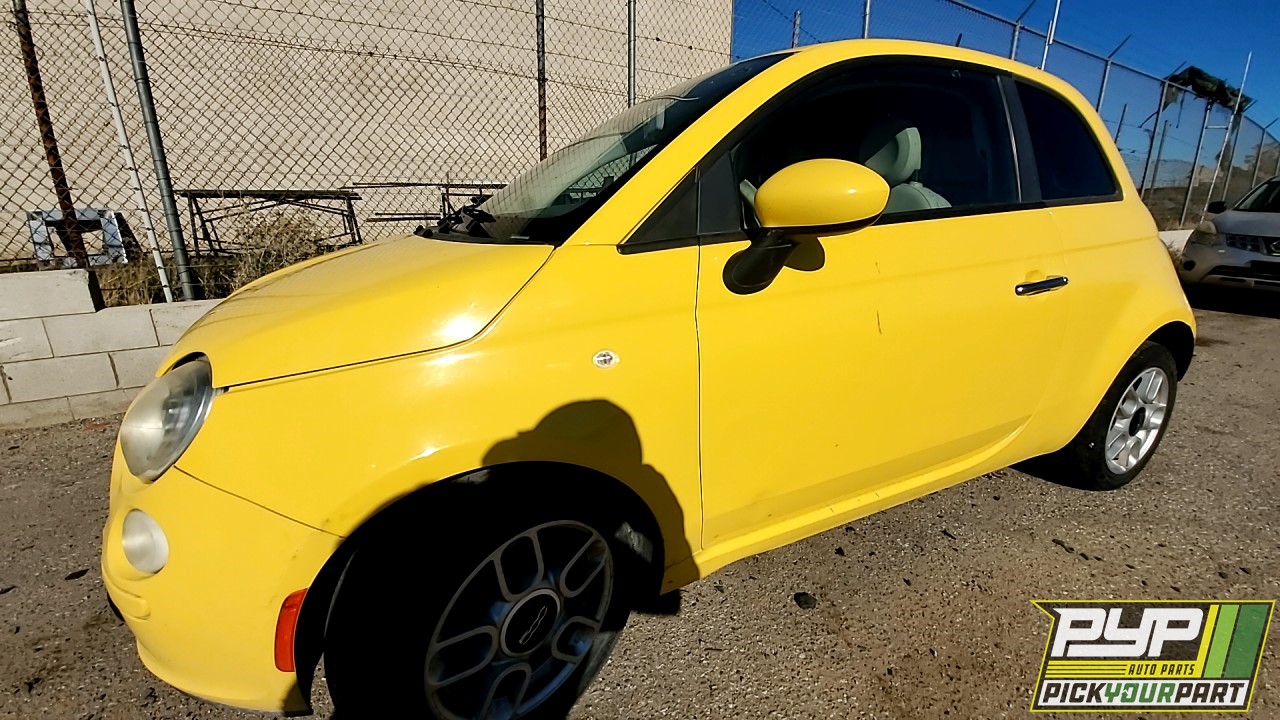 2012 FIAT 500 available for parts