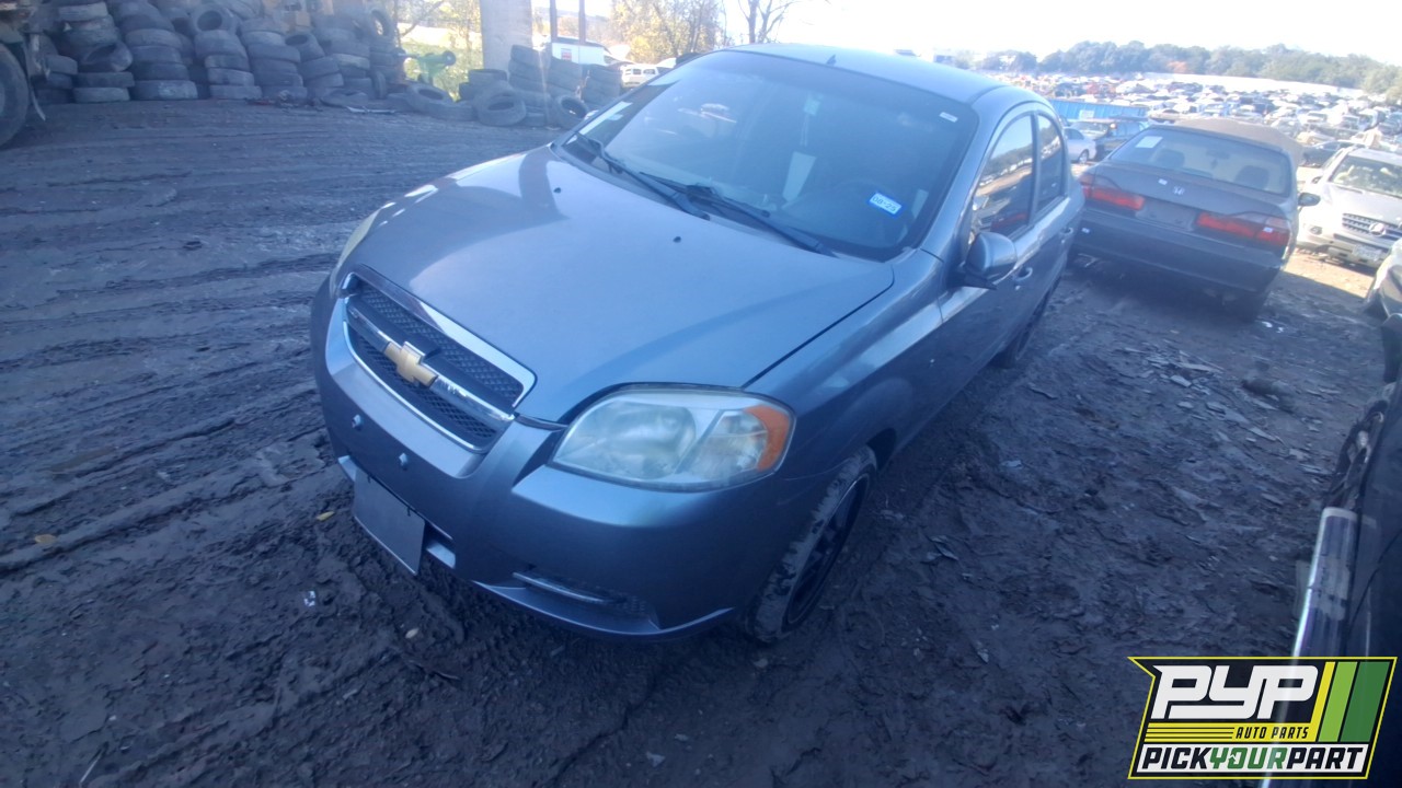 2011 CHEVROLET AVEO partes disponibles