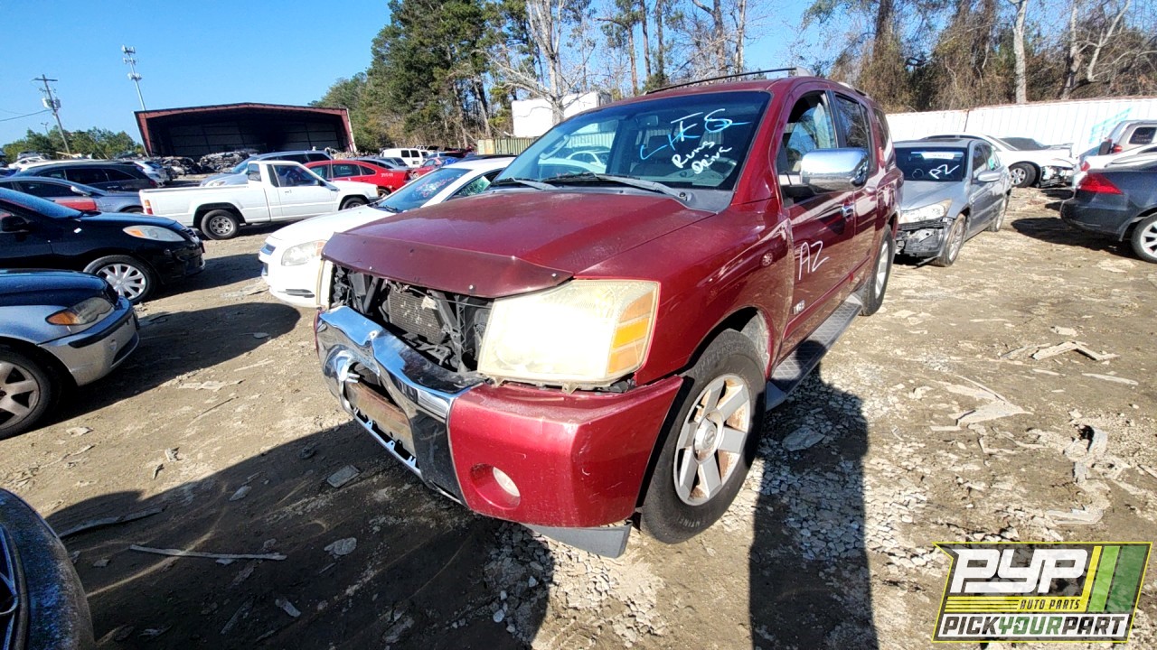 2006 NISSAN ARMADA available for parts