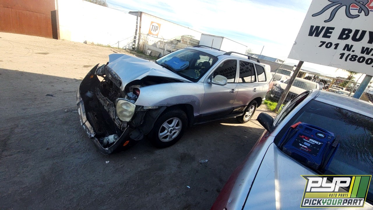 2003 HYUNDAI SANTA FE partes disponibles