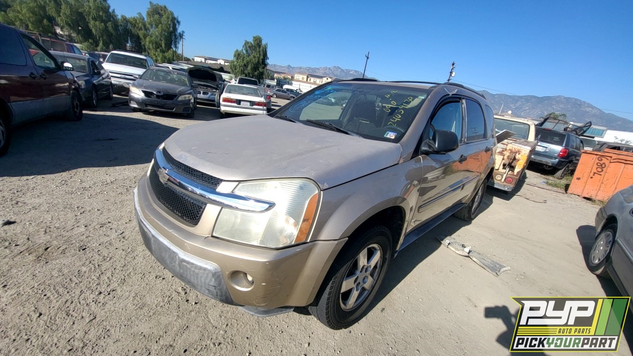 2005 CHEVROLET EQUINOX partes disponibles