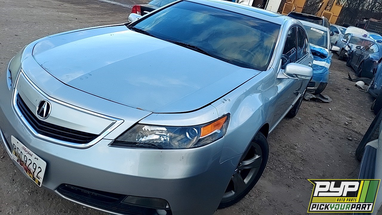 2012 ACURA TL partes disponibles
