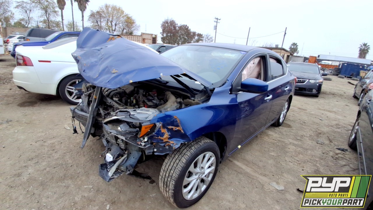 2018 NISSAN SENTRA partes disponibles