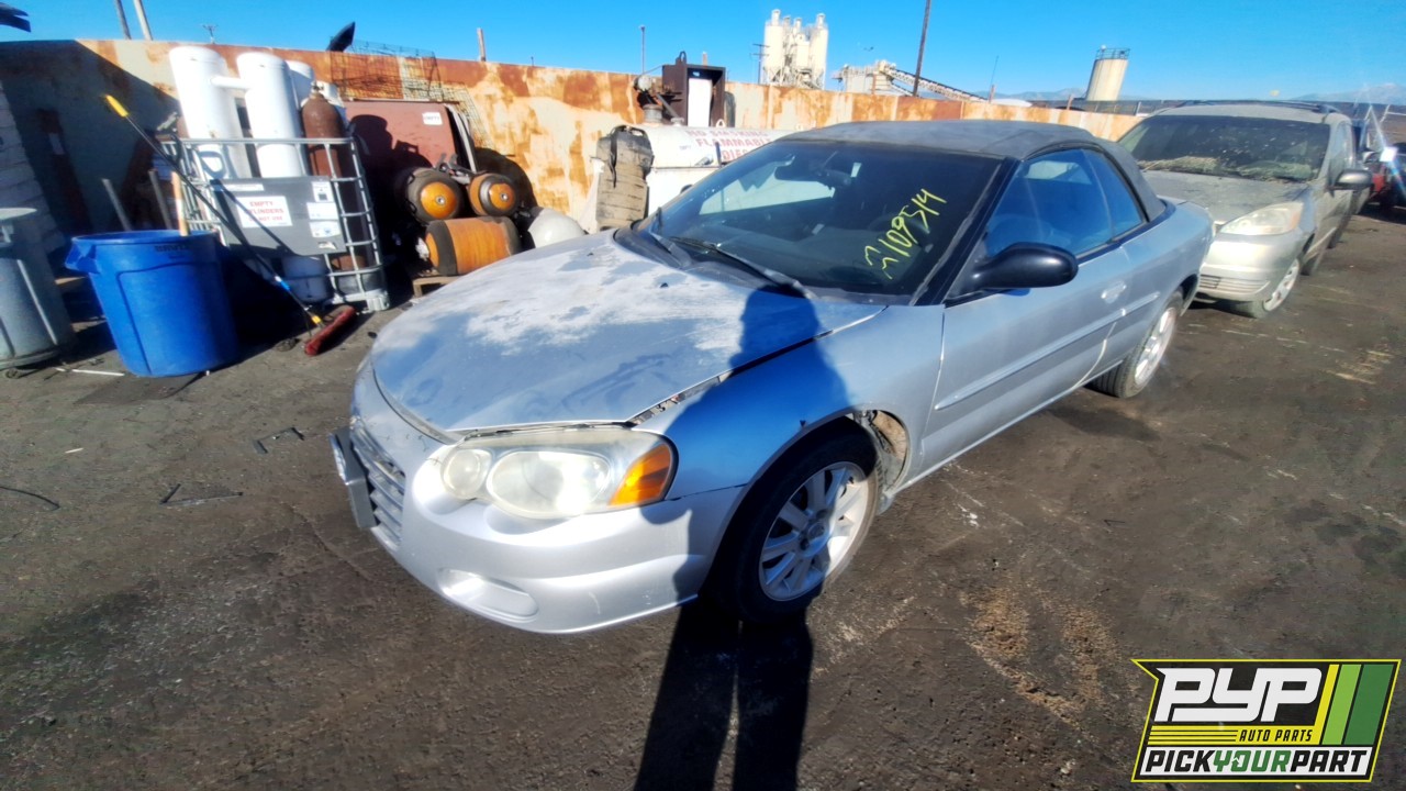 2005 CHRYSLER SEBRING available for parts
