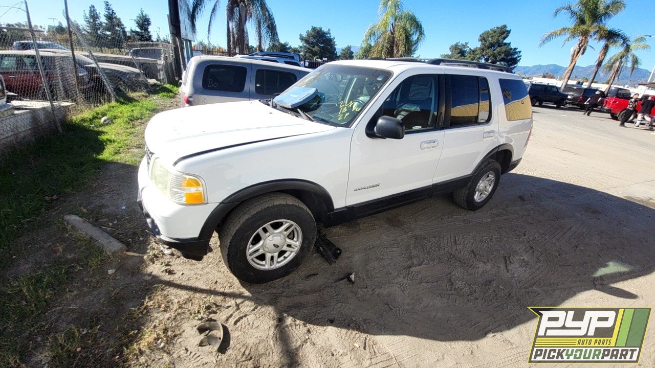2002 FORD EXPLORER partes disponibles