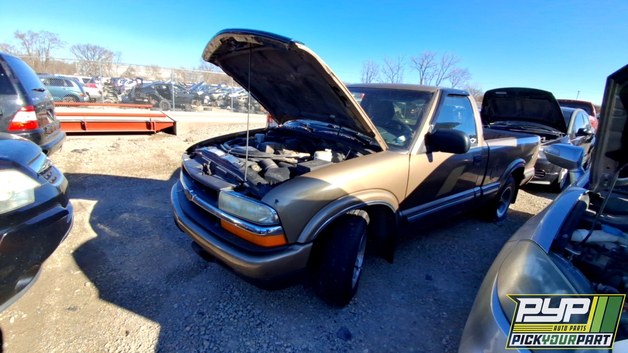 2002 CHEVROLET S10 partes disponibles