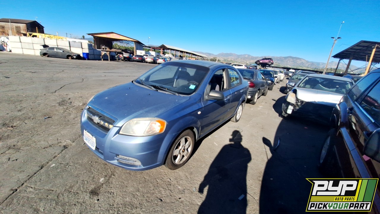 2007 CHEVROLET AVEO available for parts