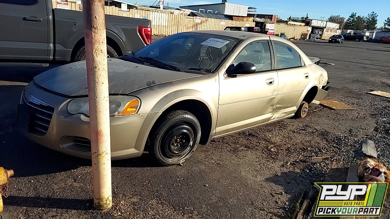 2004 CHRYSLER SEBRING partes disponibles