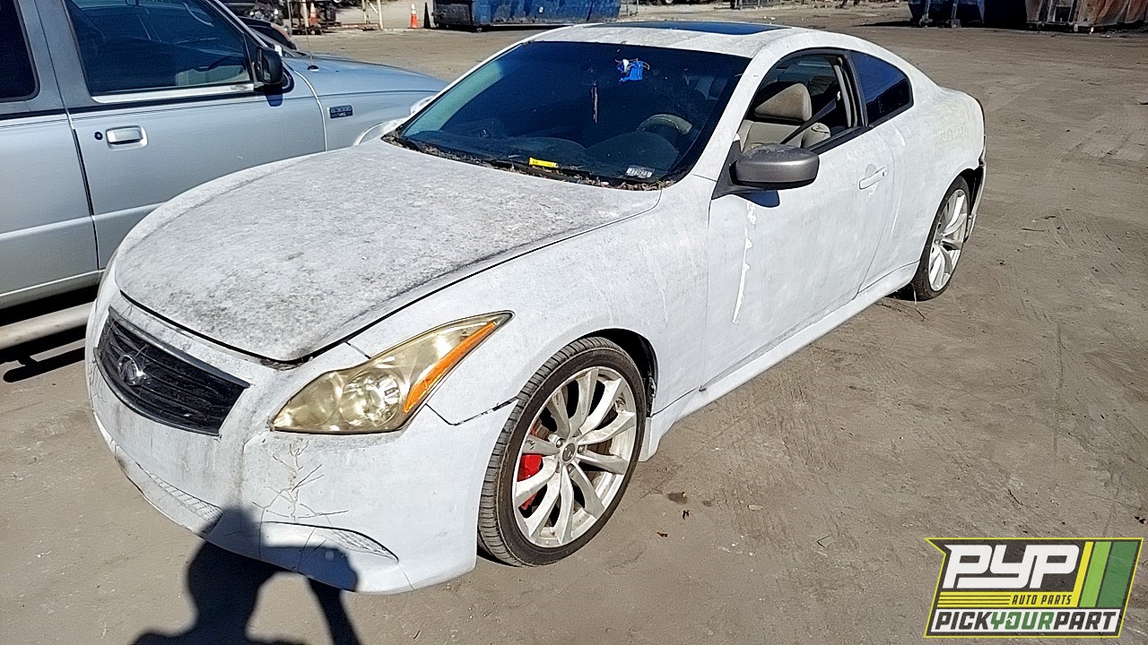 2008 INFINITI G37 partes disponibles