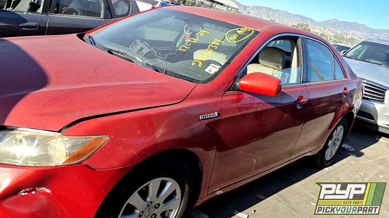 2007 TOYOTA CAMRY partes disponibles