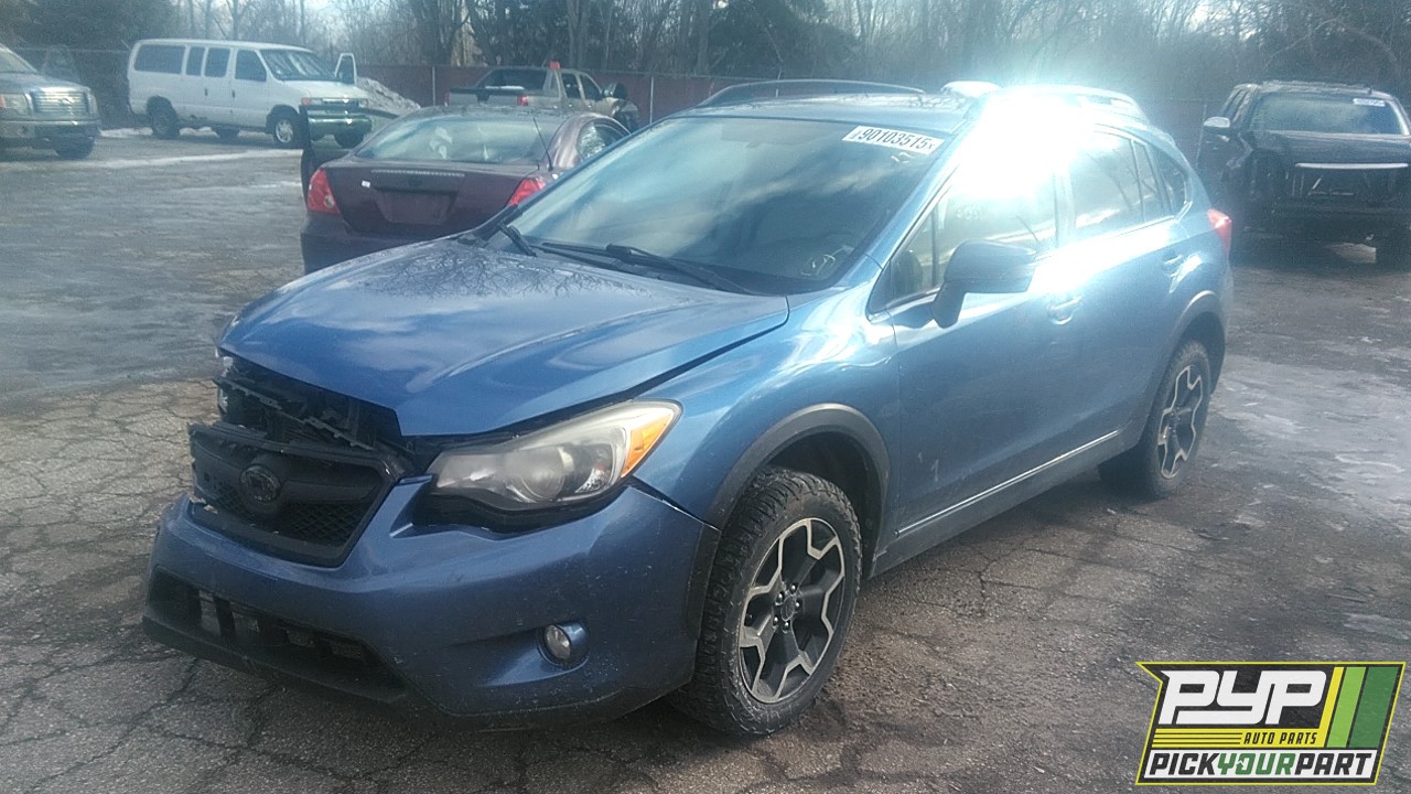 2015 SUBARU XV CROSSTREK available for parts