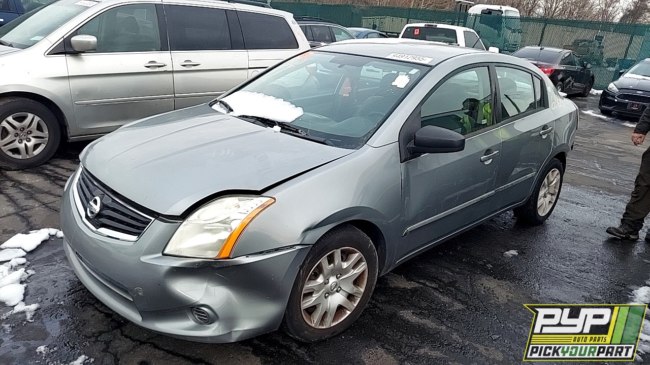 2011 NISSAN SENTRA partes disponibles
