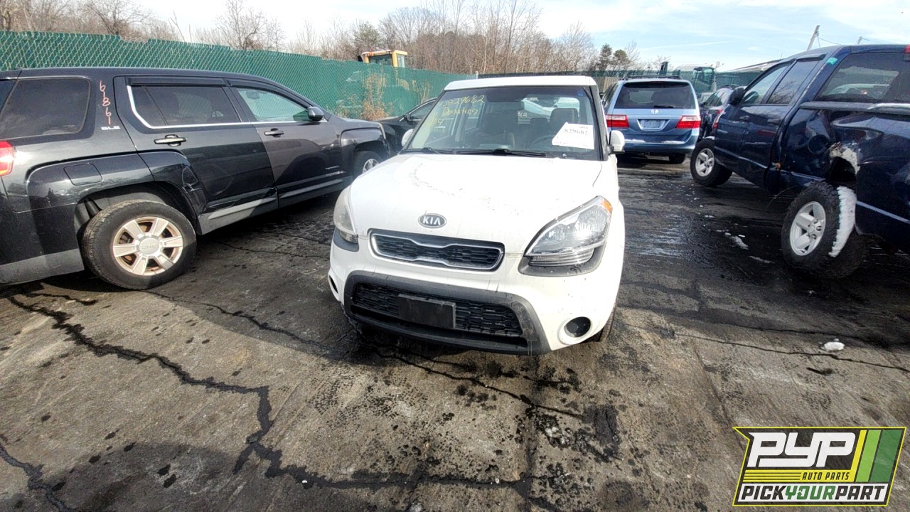 2012 KIA SOUL partes disponibles