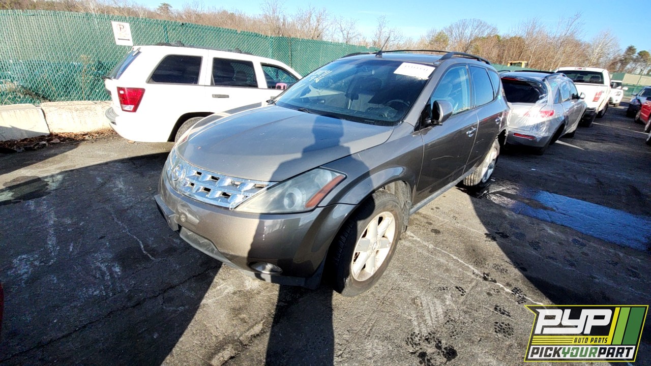2004 NISSAN MURANO available for parts
